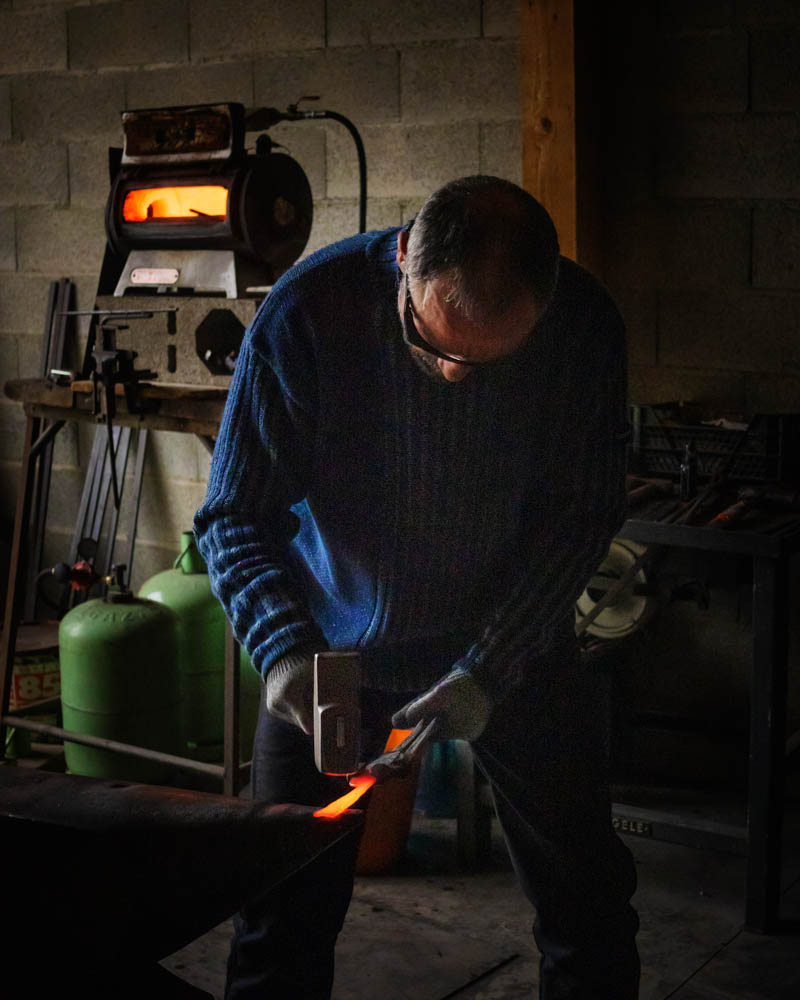 Retour en image sur le dernier atelier d’initiation à la forge à Tournefeuille
