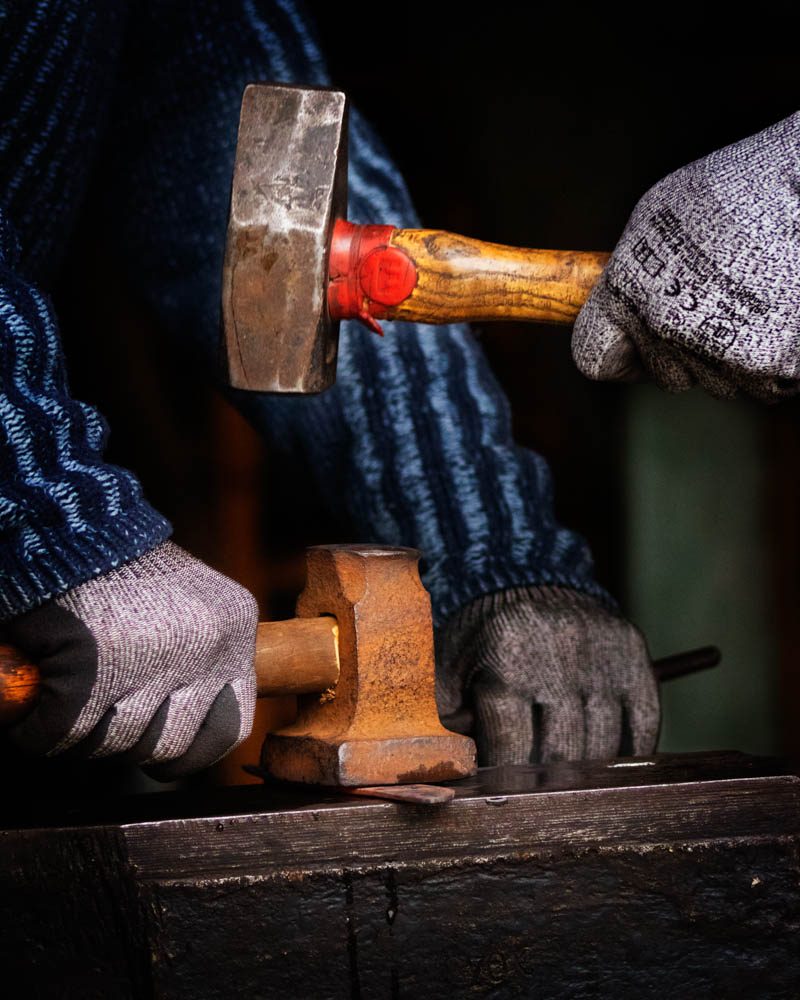 Retour en image sur le dernier atelier d’initiation à la forge à Tournefeuille