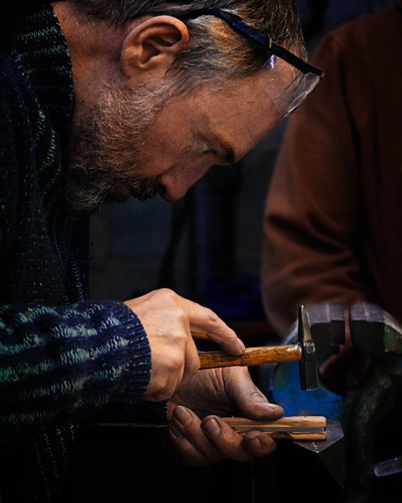Retour en image sur le dernier atelier d’initiation à la forge à Tournefeuille