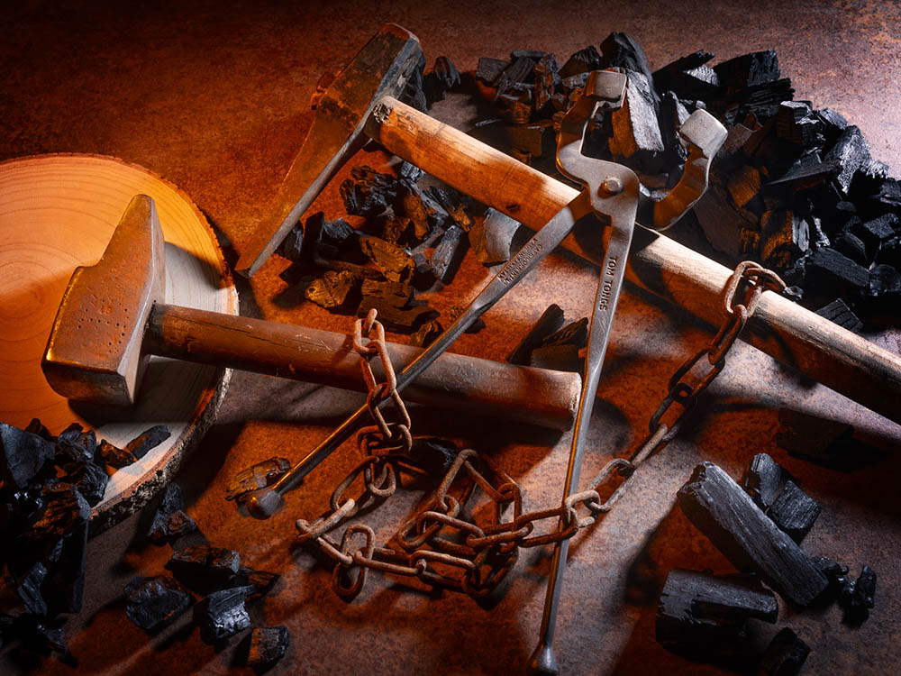 Retour en image sur le dernier atelier d’initiation à la forge à Tournefeuille